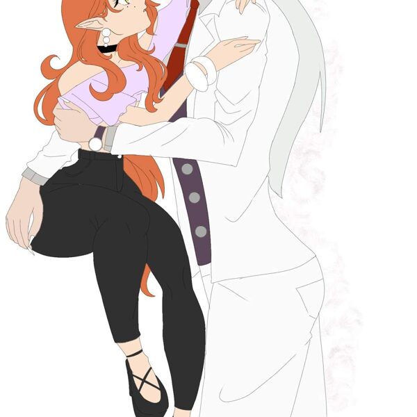 Sesshomaru and OC Lily by dawn_dcook