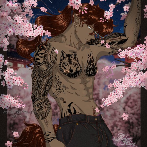 Story art Kouga, chapter art