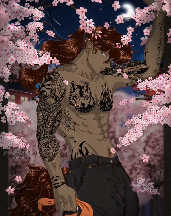 Story art Kouga, chapter art